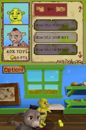 Shrek - Ogritos y Drasnos (Spain) screen shot game playing